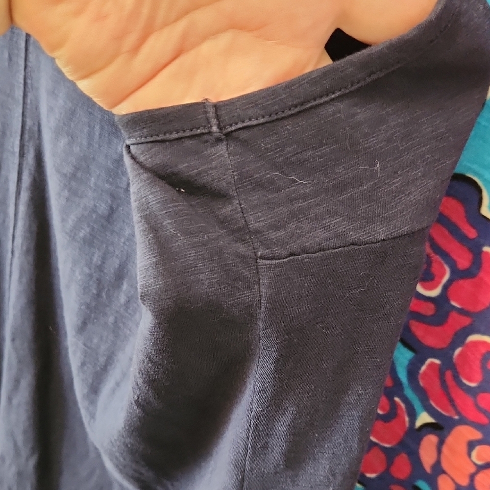 Lilly Pulitzer Navy Pom-Pom Tank Top - Picture 7 of 8